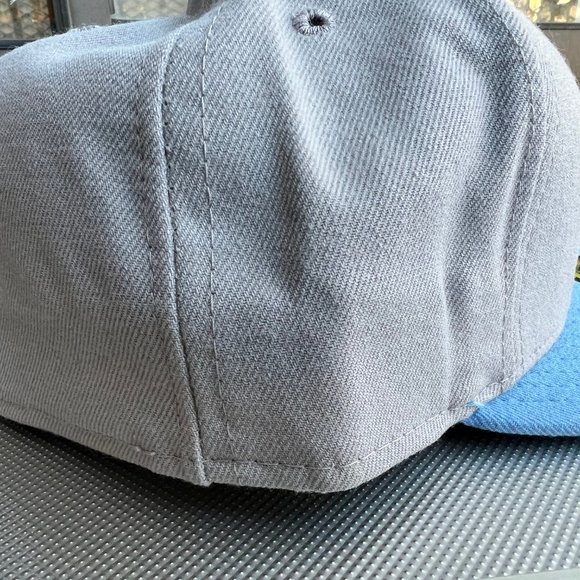 New Era MLB New York Mets “Grey/Ice Blue" fitted size 7 7/8 - Picture 4 of 6